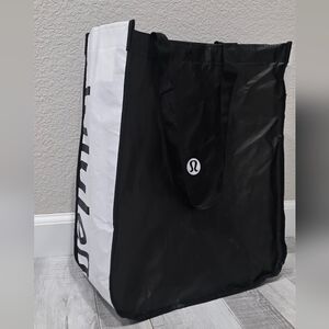 lululemon athletica Black and White Shopper Bag